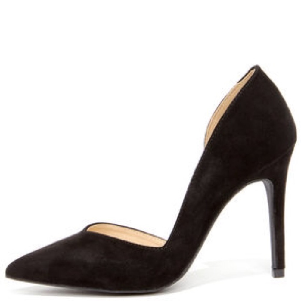 Black Pointed Toe Heel